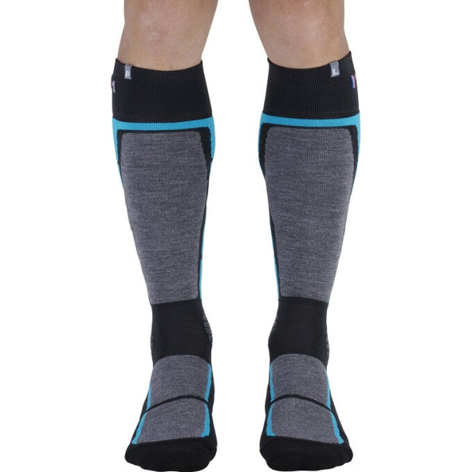 Monnet BACK SIDE Socks Grey/Blue