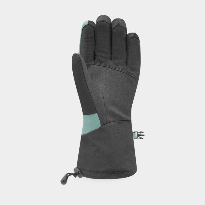 Racer LOGIC 4 Black Green waterproof ski glove