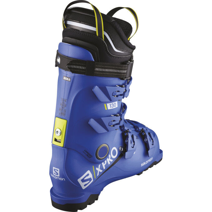 Botas esquí hombre Salomon X PRO 130 RACE BLUE Acid Green