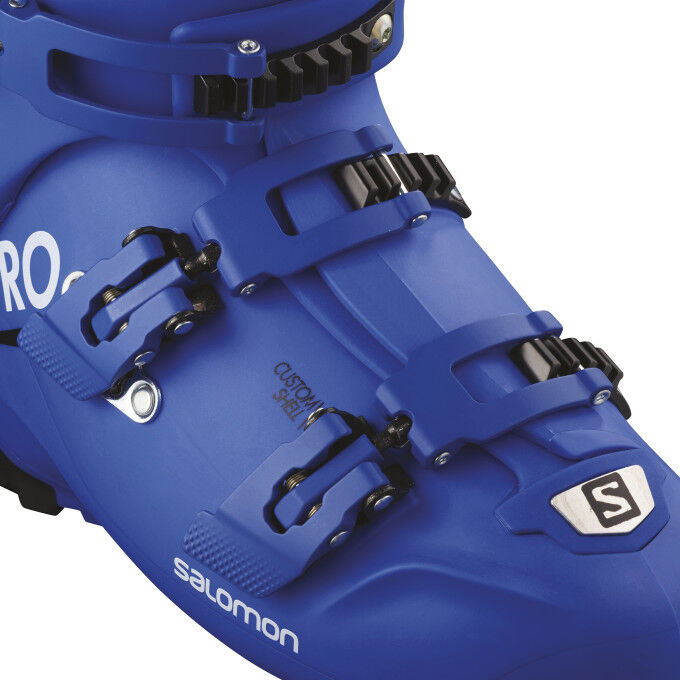 Botas esquí hombre Salomon X PRO 130 RACE BLUE Acid Green