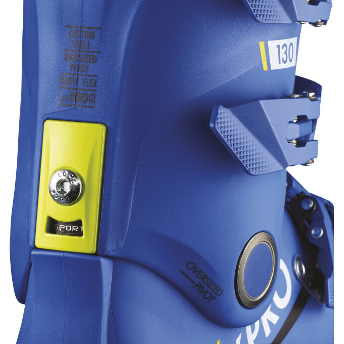 Botas esquí hombre Salomon X PRO 130 RACE BLUE Acid Green