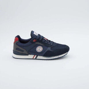 Serge Blanco Chamonix Navy Blue Sneakers