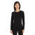 WOMEN 260 TECH LS CREWE BLACK