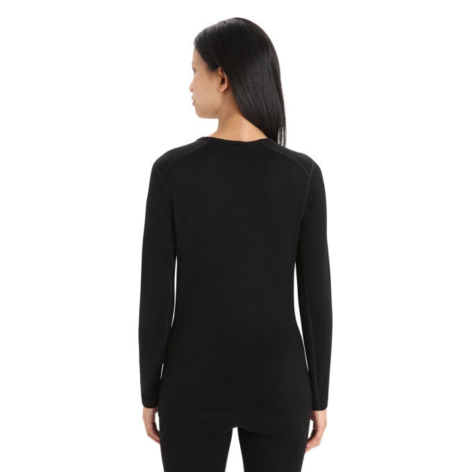 WOMEN 260 TECH LS CREWE BLACK
