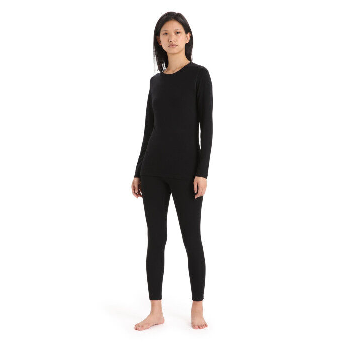 WOMEN 260 TECH LS CREWE BLACK