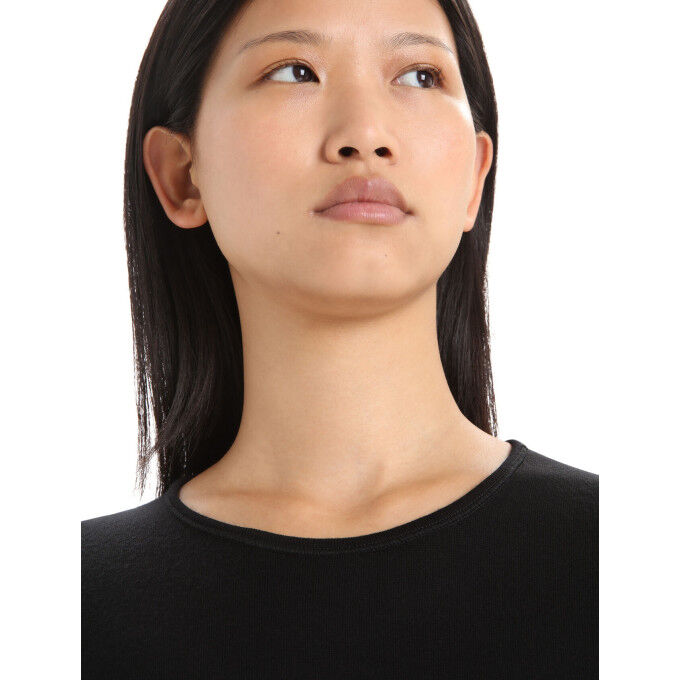 WOMEN 260 TECH LS CREWE BLACK