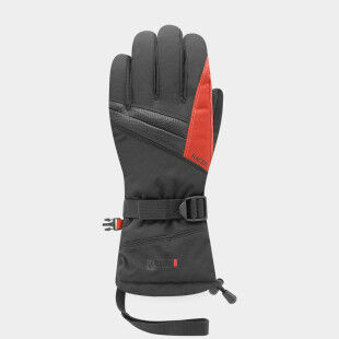 Racer LOGIC 4 Black Red waterproof ski glove