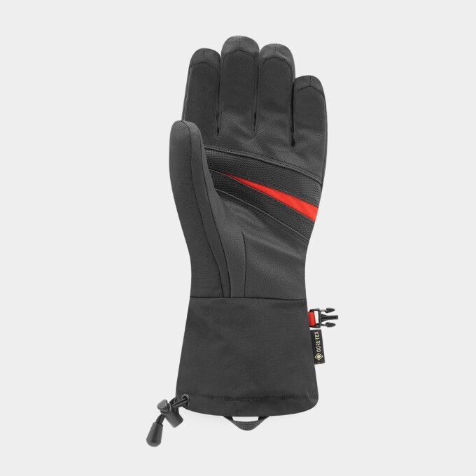 Racer LOGIC 4 Black Red waterproof ski glove