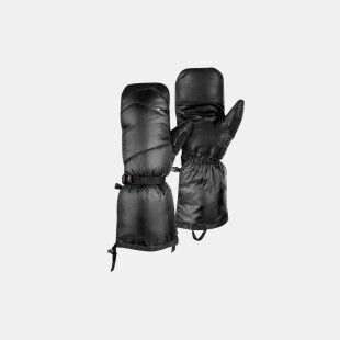 Manopla de alpinismo unisex Mammut ARCTIC MITTEN Negro