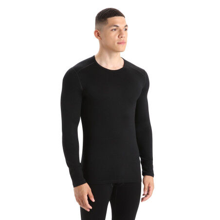 MEN 260 TECH LS CREWE BLACK