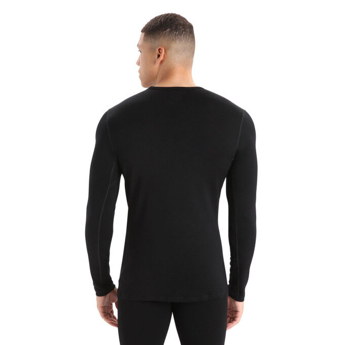 Icebreaker 260 TECH LS CREWE long-sleeved T-shirt Black