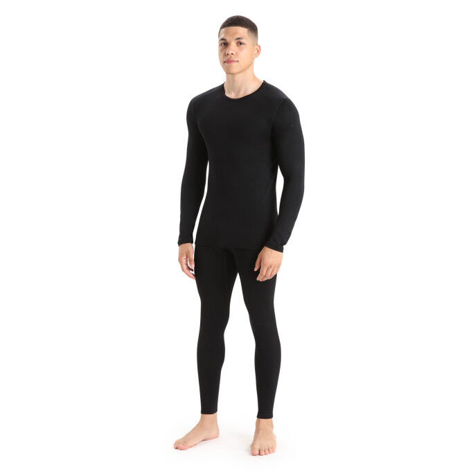 Icebreaker 260 TECH LS CREWE long-sleeved T-shirt Black
