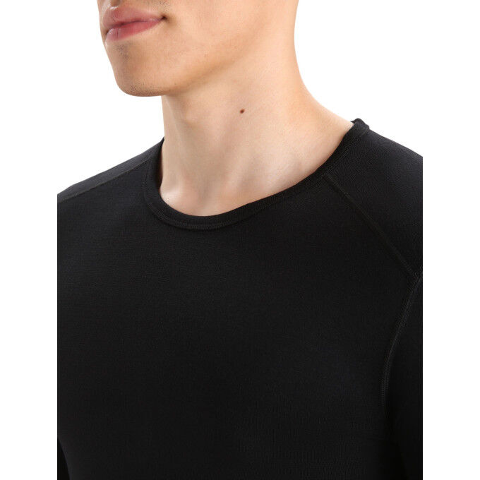 Icebreaker 260 TECH LS CREWE long-sleeved T-shirt Black