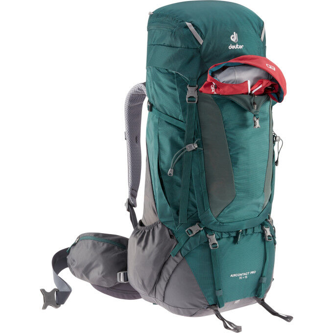 Backpack Deuter AIRCONTACT PRO 70+15 Forest/Grey Backpack Deuter AIRCONTACT PRO 70+15 Forest/Grey