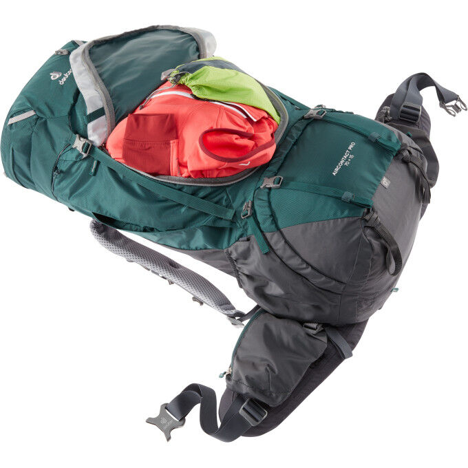 Backpack Deuter AIRCONTACT PRO 70+15 Forest/Grey Backpack Deuter AIRCONTACT PRO 70+15 Forest/Grey