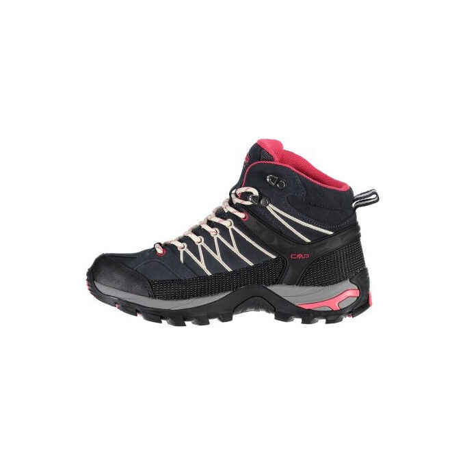 Trekking shoes CMP RIGEL MID WMN WP Charcoal-White