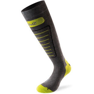 Lenz SKIING 1.0 Ski socks Grey / Light green