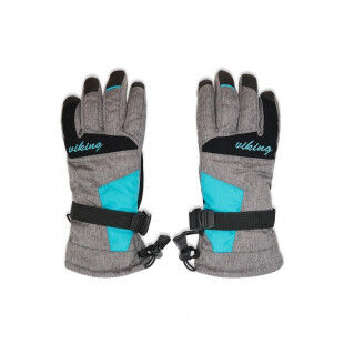Viking GLOVES VIKING RONDA SKI LADY Grey/Blue
