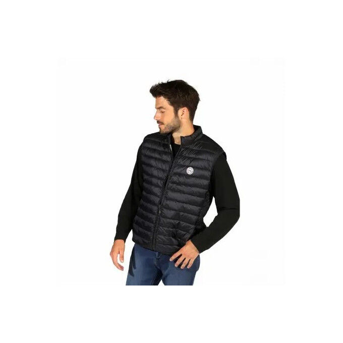 Doudoune sans manches Waxx DOUDOUNE H SHELTER NOIR TITANE Noir Titane