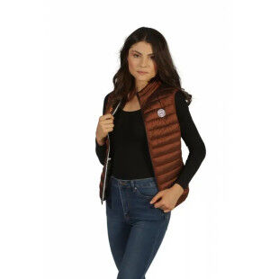 Waxx Sleeveless Coat H SHELTER AMBER TITANIUM Coat Amber Titanium