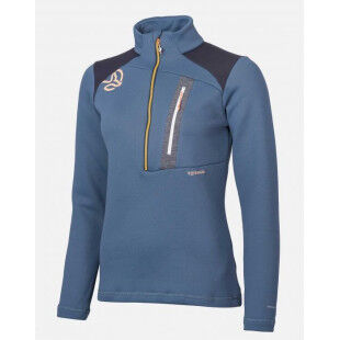 Ternua RUVIKKA 1/2 ZIP W Deep Lake ski jacket