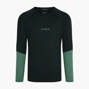 Ayaq MEFONNA MERINO LONG SLEEVE T-shirt Deep Green