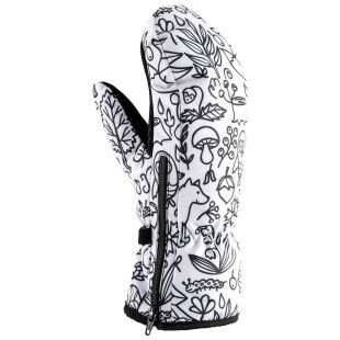Guantes de esquí Viking MOTIV White Forest Junior para colorear