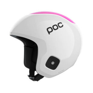 Poc SKULL DURA JR Hydrogen White/Fluorescent Pink ski helmet