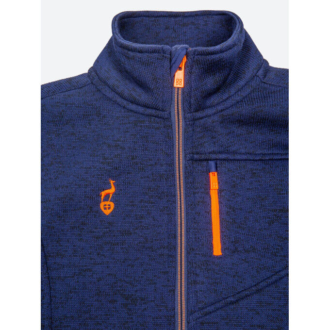 Aulp VESTE MAILLE E LOUP Navy
