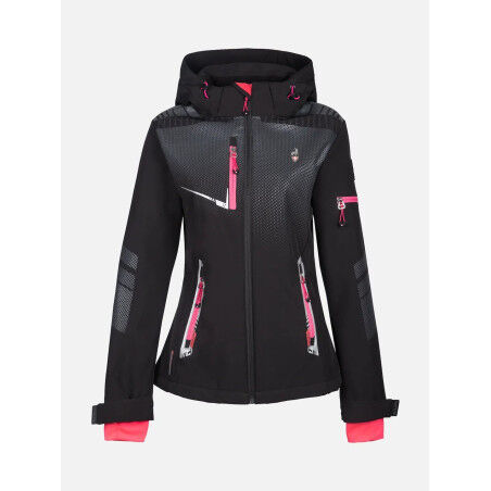 Women's Aupl NIKEL Black ski jacket