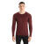 Camiseta cuello alto Icebreaker MEN 200 OASIS LONG SLEEVE CREWE Espresso