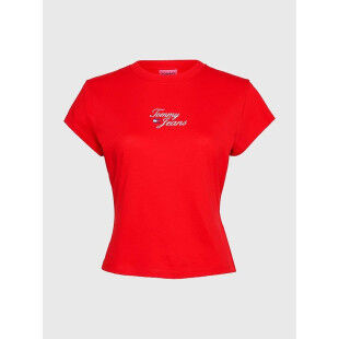 Tommy Hilfiger TJW BBY ESSENTIAL LO Deep Crimson T-shirt