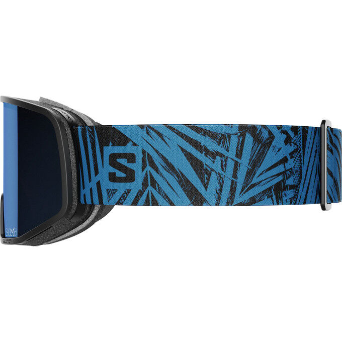 Salomon Lo Fi Sigma Black Wonder Sky blue ski mask