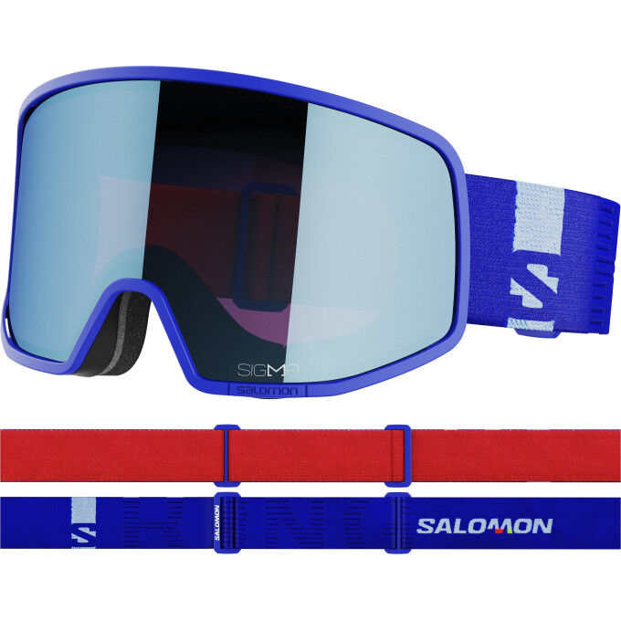 Masque de ski Salomon Lo Fi Sigma RACE BLUE