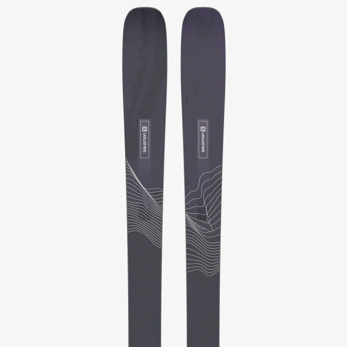 Salomon STANCE W 88 Black all-mountain skis
