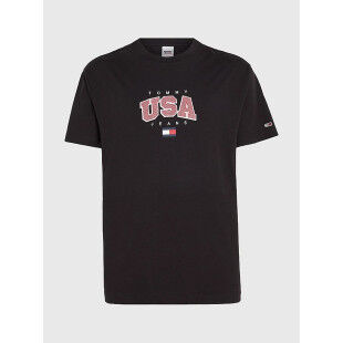 Tommy Hilfiger TJM CLSC MODERN SPORT Black T-shirt
