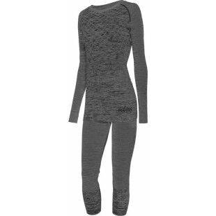 Viking PETRA BAMBOO Underwear - LADY 3/4 SET Grey