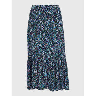 Skirt Tommy Hilfiger TJW DISTY FLORAL MID Blue Ditsy Floral Print