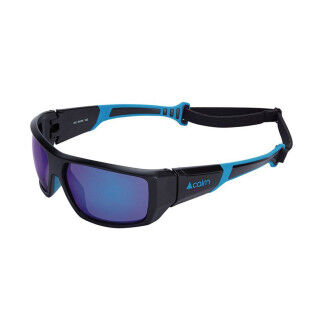 Sunglasses Cairn SKIM POLARIZED Mat Black Azure