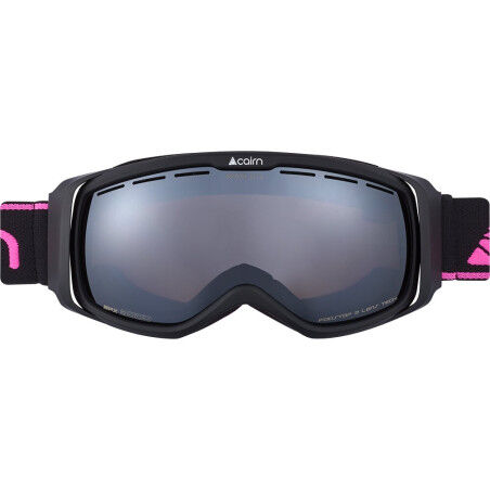 Máscara esquí Cairn SPARK OTG/SPX3000 Mat Black Neon Junior