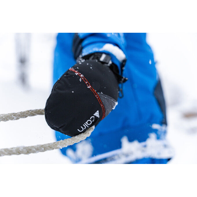 Cairn Juliana 2 Black Bright Red Mittens