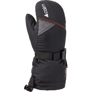 Cairn Juliana 2 Black Bright Red Mittens