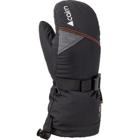 Cairn Juliana 2 Black Bright Red Mittens