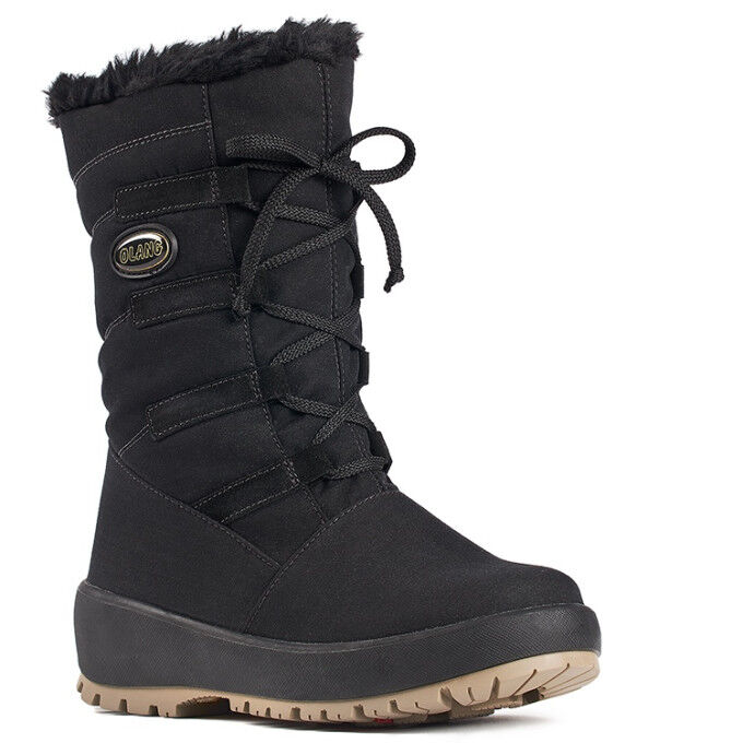 Olang Bota de invierno para mujer Negro