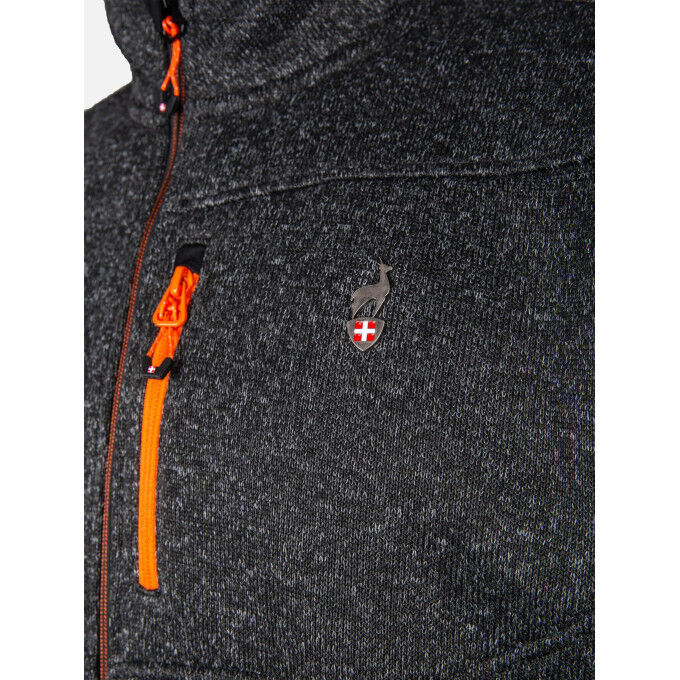 Aulp NAVOY Black knitted jacket