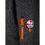 Aulp NAVOY Black knitted jacket