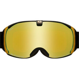 Máscara esquí mujer Cairn PEARL SPX3I Mat Black Gold