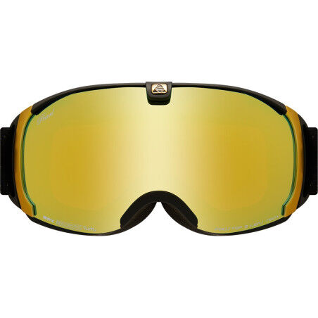Máscara esquí mujer Cairn PEARL SPX3I Mat Black Gold