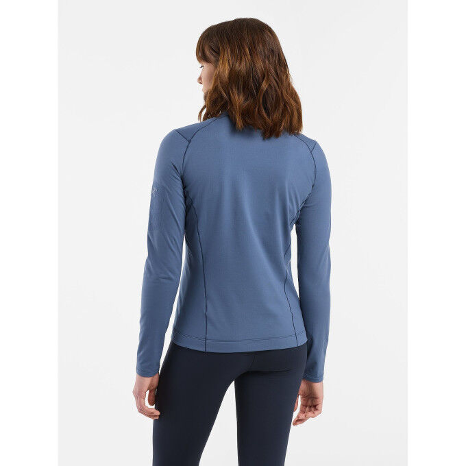 RHO LT ZIP NECK W