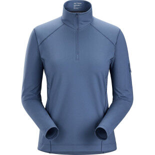 Camiseta interior mujer Arc'teryx RHO LT ZIP NECK W Moonlit